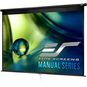 Premium Elite Screens M120UWV2 Manual Pull-Down Projector Screen (72 x 96 Inches)