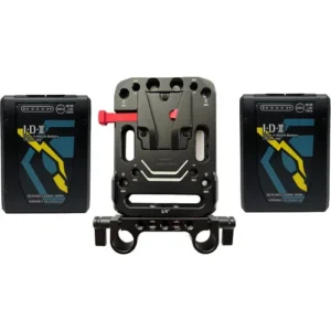 Imicro-150 V-Mount Plate Kit with 2 IDX System Technology Batteries