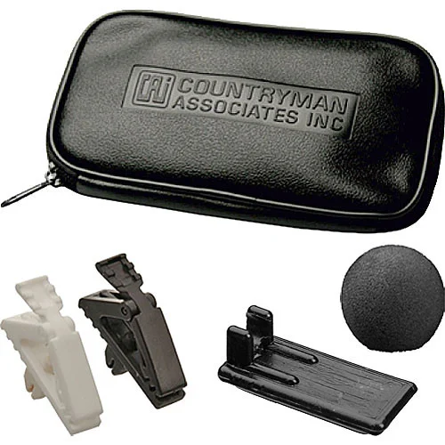 Countryman EMW Omnidirectional Lavalier Mic with High-Frequency Peak Response for Wireless Transmitters (Pigtail Connector, Black) - Image 3