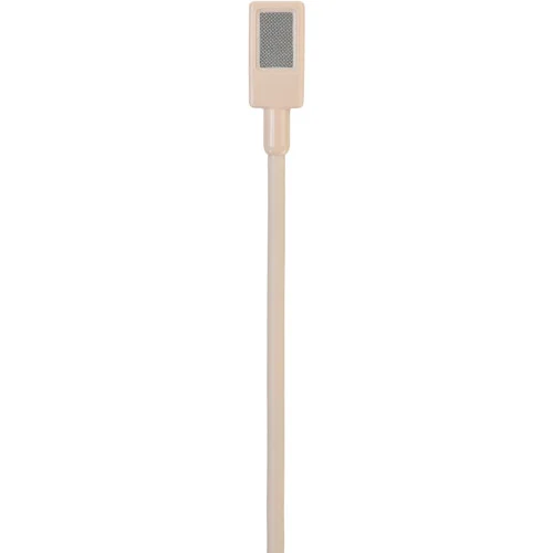 Senal Wireless Transmitter-Compatible EMW Omnidirectional Lavalier Mic with Shelved Frequency Response (3.5mm Locking Connector, Beige)