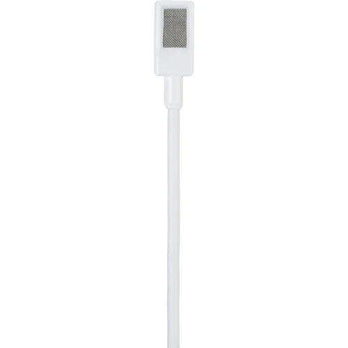 Senal Wireless Transmitter-Compatible EMW Omnidirectional Lavalier Mic with Shelved Frequency Response (3.5mm Locking Connector, White)