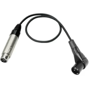 MasterMike Pro Co Sound XLR Female to Angled Male Cable - 20 Feet