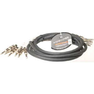 Pro Co Sound MT8BQBQ-10 8-Channel TRS Male to Male Analog Audio Cable (10 Feet)