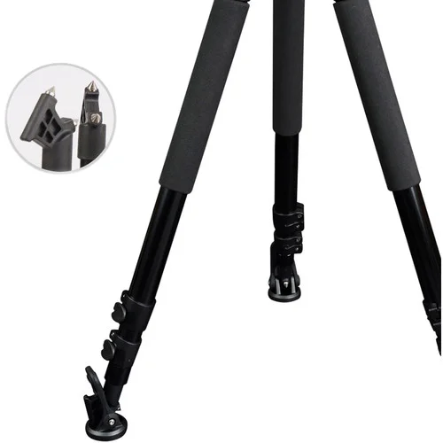 Miliboo MTT703AWH Lightweight Aluminum Tripod Stand for Portability - Image 3