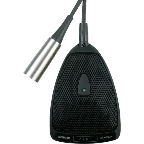 Shure MX393/O Omnidirectional Boundary Installation Microphone with XLR Connection