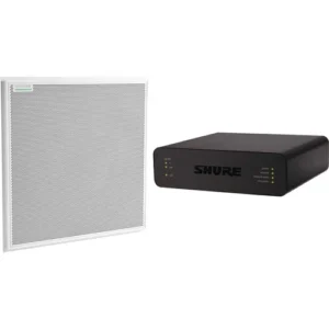 Shure MXA902 with ANIUSB-MATRIX Conference Audio System (60cm, White)