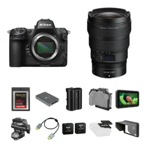 Nikon Z8 Content Creation Kit with 14-24mm f/2.8 Mirrorless Camera Lens