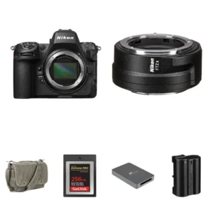 Nikon Z8 Mirrorless Digital Camera with FTZ II Lens Adapter and Complete Essentials Bundle
