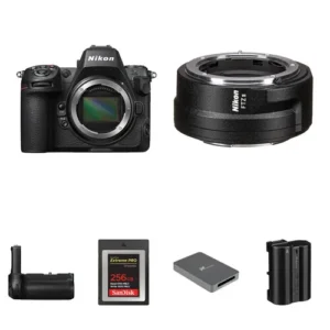Nikon Z8 Mirrorless Digital Camera with FTZ II Adapter and Performance Bundle