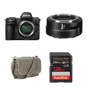 Nikon Z8 Mirrorless Digital Camera with FTZ II Adapter and Essential Accessories Kit