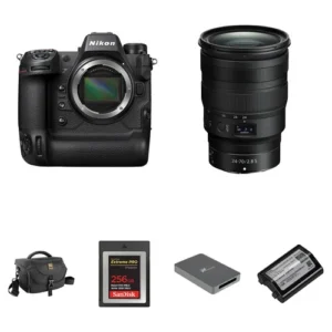 Nikon Z9 Mirrorless Camera Essentials+ Kit with 24-70mm f/2.8 Lens