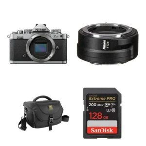Nikon Zfc Mirrorless Camera with FTZ II Mount Adapter and Essential Bundle