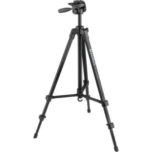 Magnus PV-3330G Photo and Video Tripod with Geared Center Column and Smartphone Adapter