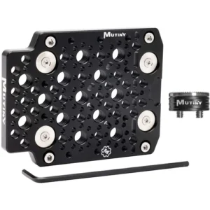 Snap-On Side Cheese Plate for Blackmagic Design PYXIS 6K with MUTINY Rosette Mount
