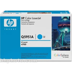 Cyan Print Cartridge Q5951A for HP Color LaserJet Printers