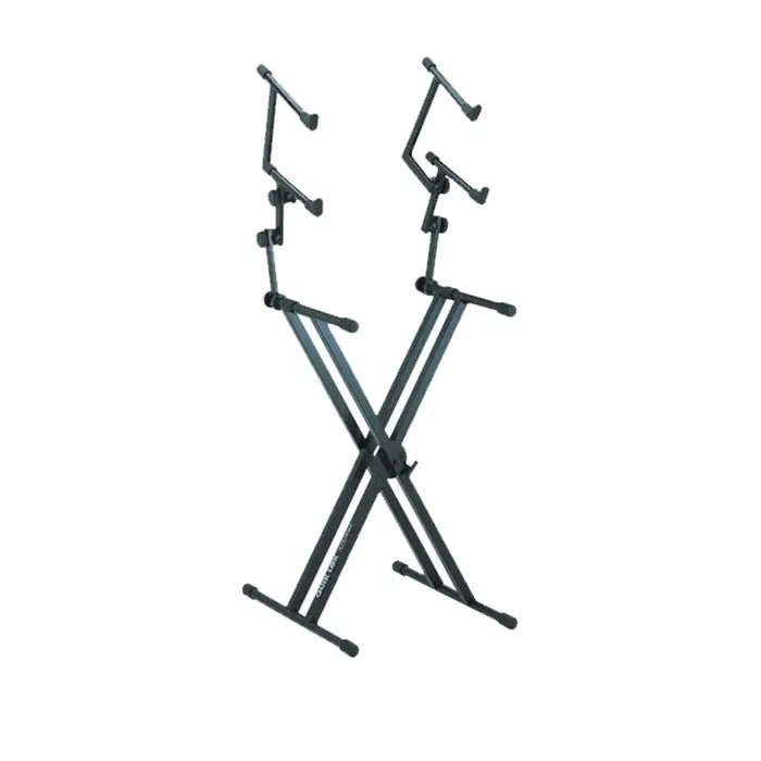QuikLok QL-623 Heavy-Duty X-Style Keyboard Stand with Three-Tier Double Brace