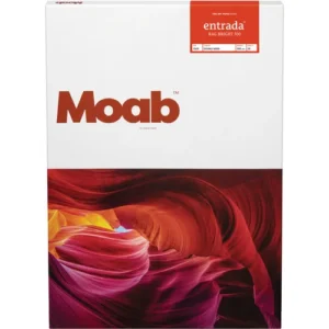 Moab Entrada Rag Bright 300 Premium Paper, 25 Sheets, 13 x 19 Inches