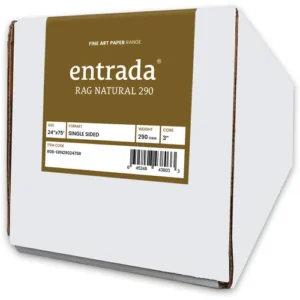 Moab Entrada Rag Natural 290 Roll (24x75 Inches)