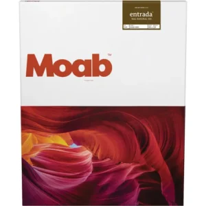 Moab Entrada Rag Natural 300 Paper - 25 Sheets, 17 x 22 Inches