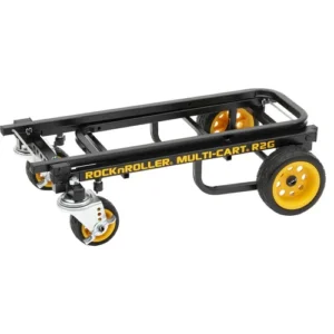 8-in-1 MultiCart R2RG Micro Glider Equipment Transporter in Black
