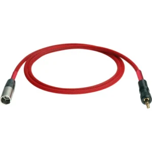 Laird Professional XLR Male to Mini Locking Connector Stereo Audio Cable for RED Camera - 3 Feet
