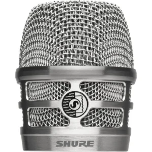 Shure KSM8/N Microphone and RPW170 Capsule Replacement Grille - Brushed Nickel