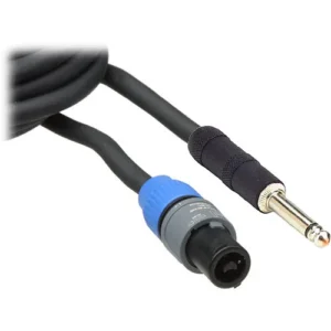 Pro Co Sound Lifelines PowerPlus 2x 1/4 Male to 4-Pin Speakon Speaker Cable (10 Feet)