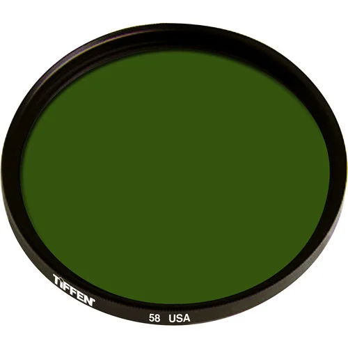 Tiffen #58 Green Series 9 Glass Filter for Monochrome Photography