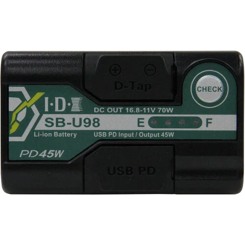 Sony BP-U 14.4V 98Wh Lithium-Ion Battery with IDX System Technology SB-U98 PD - Image 4