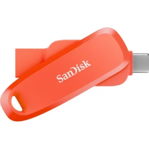 SanDisk 512GB Mobile USB 3.2 Gen 1 Flash Storage in Nasturtium Orange