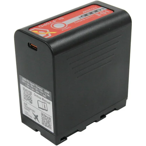 Sony L-Series IDX System Technology USB-C PD Battery (7.2V, 9930mAh) - Image 2