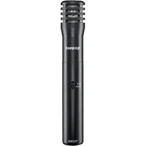 Shure SM137 Compact Cardioid Condenser Mic with Small Diaphragm