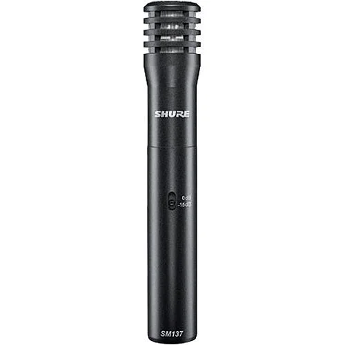 Shure SM137 Compact Cardioid Condenser Mic with Small Diaphragm