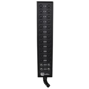 Pro Co Sound StageMaster 28-Channel Snake Cable  24 Sends & 4 TRS Returns, 150-Foot Stagebox to Fanout