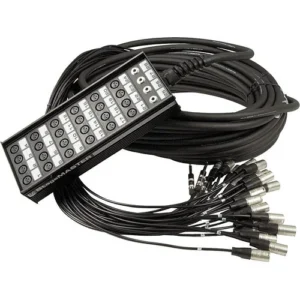 Pro Co Sound SMA3208FBX-100 StageMaster Audio Snake with Stage Box