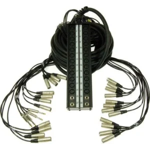 Pro Co Sound SMA3208FBQ-150 StageMaster Audio Snake with Stage Box