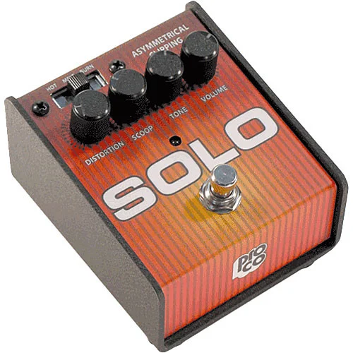 SOLO Compact Distortion Pedal for Guitar by Pro Co Sound