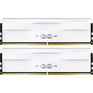 Silicon Power Zenith 32GB DDR5 6000MHz Desktop RAM Kit (2x16GB, White)