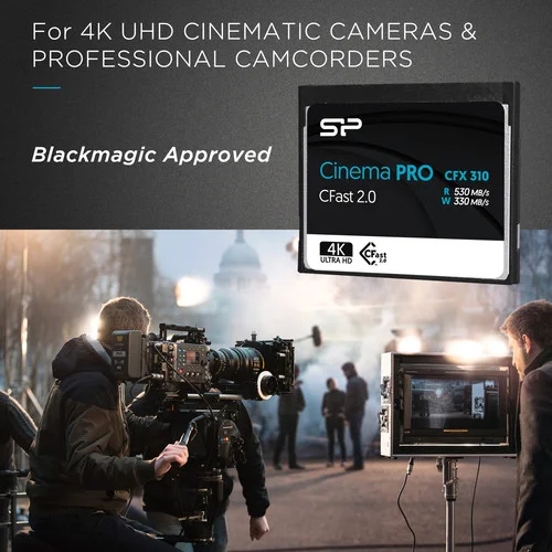 Cinema PRO CFX 310 Silicon Power 256GB cFAST 2.0 Storage Card - Image 3