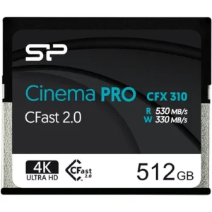 Silicon Power 512GB Cinema PRO CFX 310 cFAST 2.0 Card