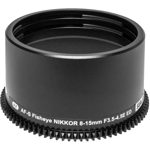 Zoom Gear for Nikon AF-S Fisheye NIKKOR 8-15mm f/3.5-4.5E ED Lens Sea & Sea 31191 Compatible with MDX Housing Underwater