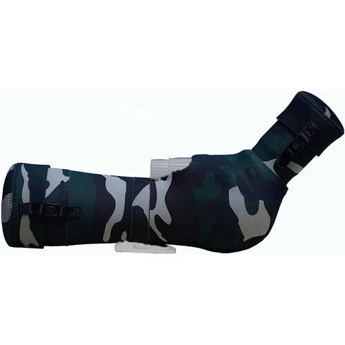 Kowa TSN-66A Angled Scope LensCoat Cover in Forest Green Camouflage