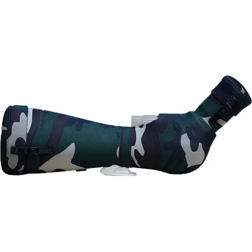 Kowa TSN-99A Angled Scope LensCoat Cover in Forest Green Camouflage