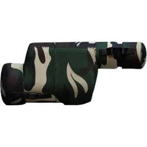Leupold GR HD 60 Straight Scope LensCoat Cover in Forest Green Camouflage