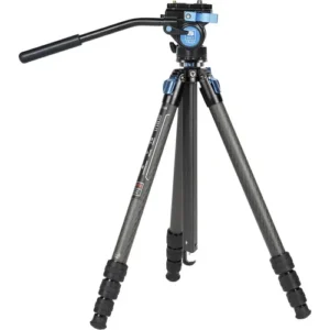 Sirui VA-5 X Fluid Head & ST124 4-Section Carbon Fiber Tripod Kit