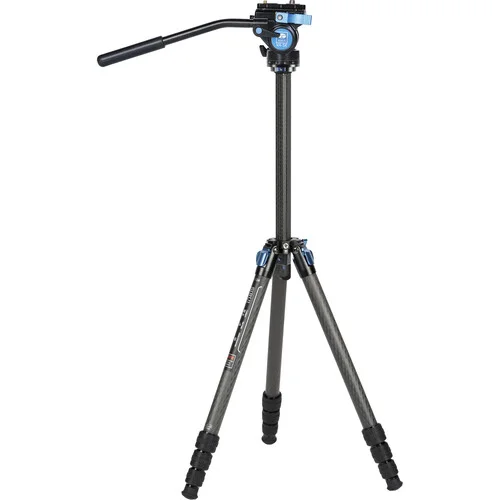 Sirui VA-5 X Fluid Head & ST124 4-Section Carbon Fiber Tripod Kit - Image 3