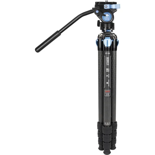 Sirui VA-5 X Fluid Head & ST124 4-Section Carbon Fiber Tripod Kit - Image 6