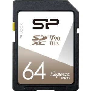 Silicon Power 64GB UHS-II SDXC Pro Superior Memory Card
