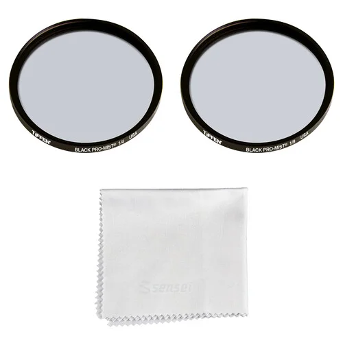 Tiffen 72mm Black Pro-Mist Filter Kit with 1/4 and 1/8 Options