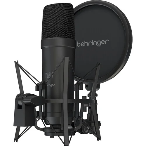 Behringer TM1 Dark Edition Cardioid Condenser Mic with Large Diaphragm